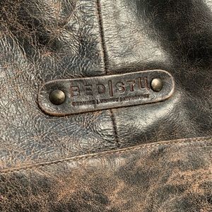 Black BedStu rockaway bag